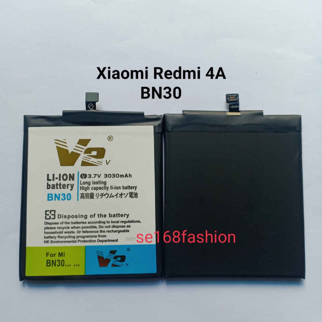 Baterai Xiaomi Redmi 4A Bn30 DoublePower Batre batere Battery