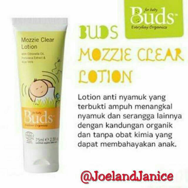 Buds Mozzie Clear Lotion everyday 75ml