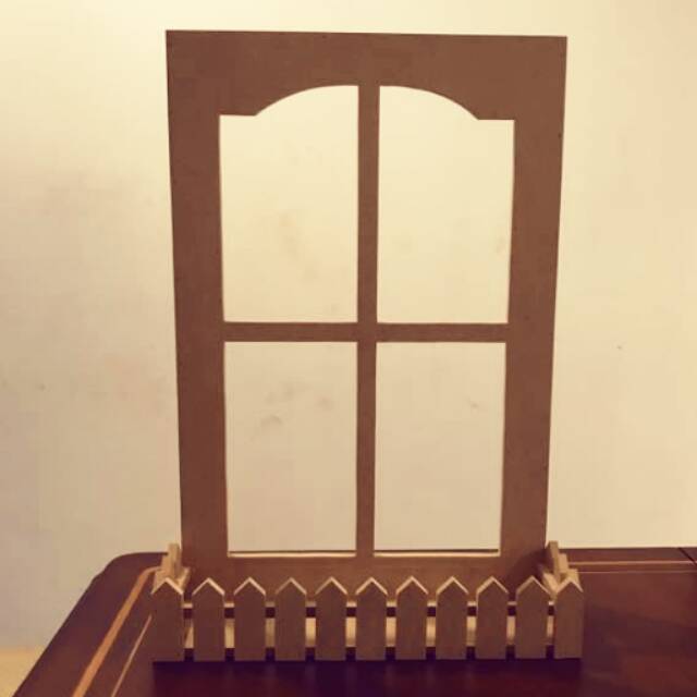 Jendela shabby/frame shabby/pot bunga shabby/ DIY jendela vintage shabby