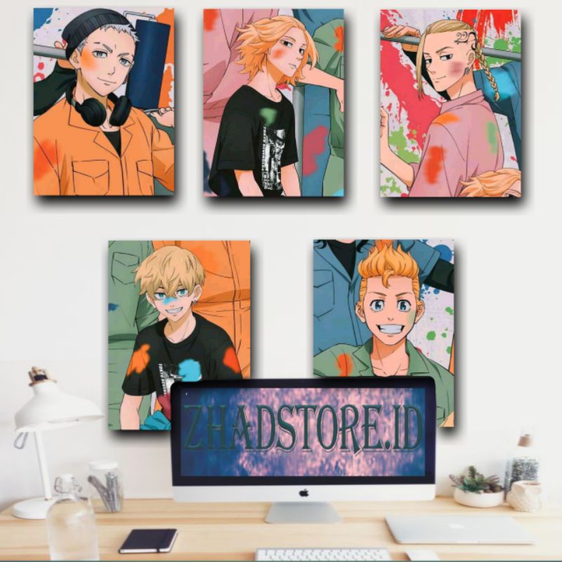 Hiasan dinding Kamar Tokyo Revengers Anime Wall Decor Dekorasi Murah