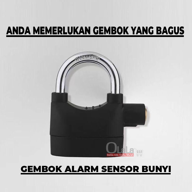 KUNCI PENGAMAN - GEMBOK ALARM SENSOR OLL-LOCK1110/1111