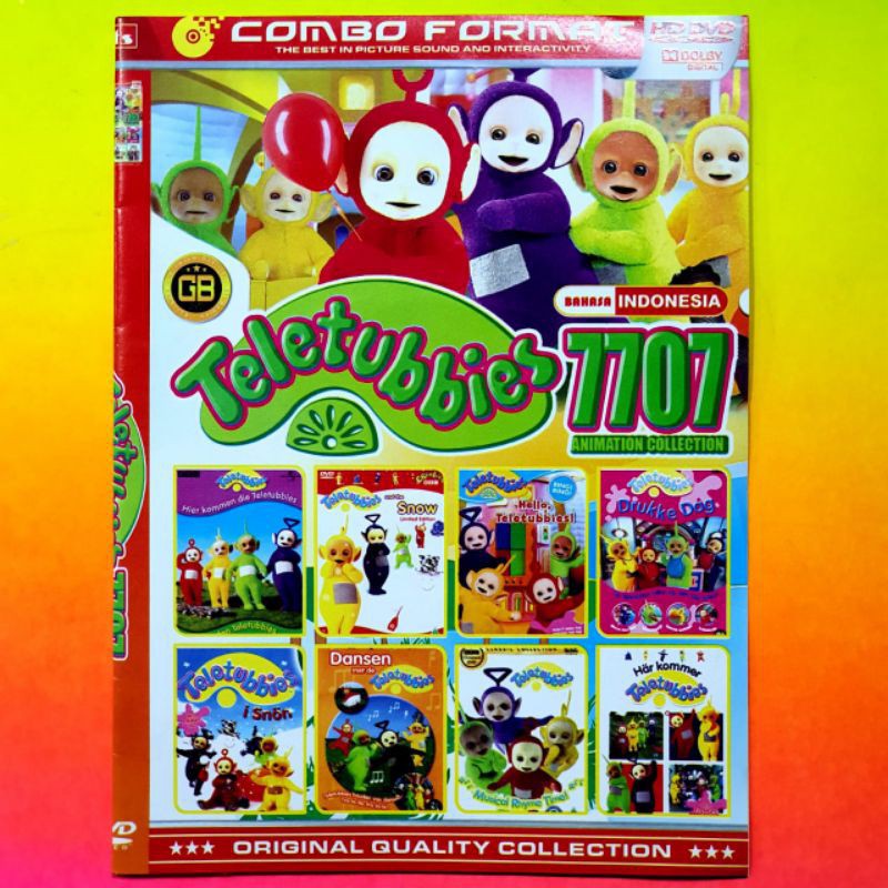 KASET FILM ANAK TERLARIS KOLEKSI TELETUBBIES-KADO MAINAN ANAK ANAK-EDUKASI FILM ANAK-BISA COD