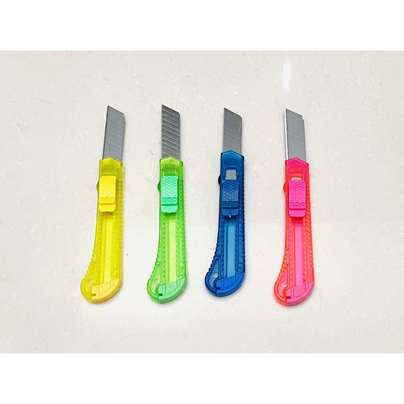 Pisau Cutter Plastik Besar Warna - Cutter Kater - Piso Cutter