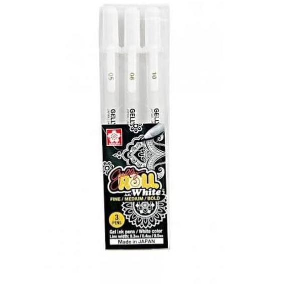 

【12.12】 Star Seller» SAKURA GELLY ROLL WHITE PULPEN PEN GEL PUTIH ✰