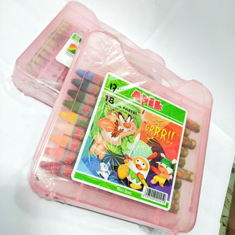 oil pastel joyko 18 warna crayon joyko oil pastel OP-18CH