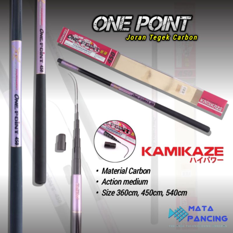 Joran tegek kamikaze one point 360 450 medium hard carbon