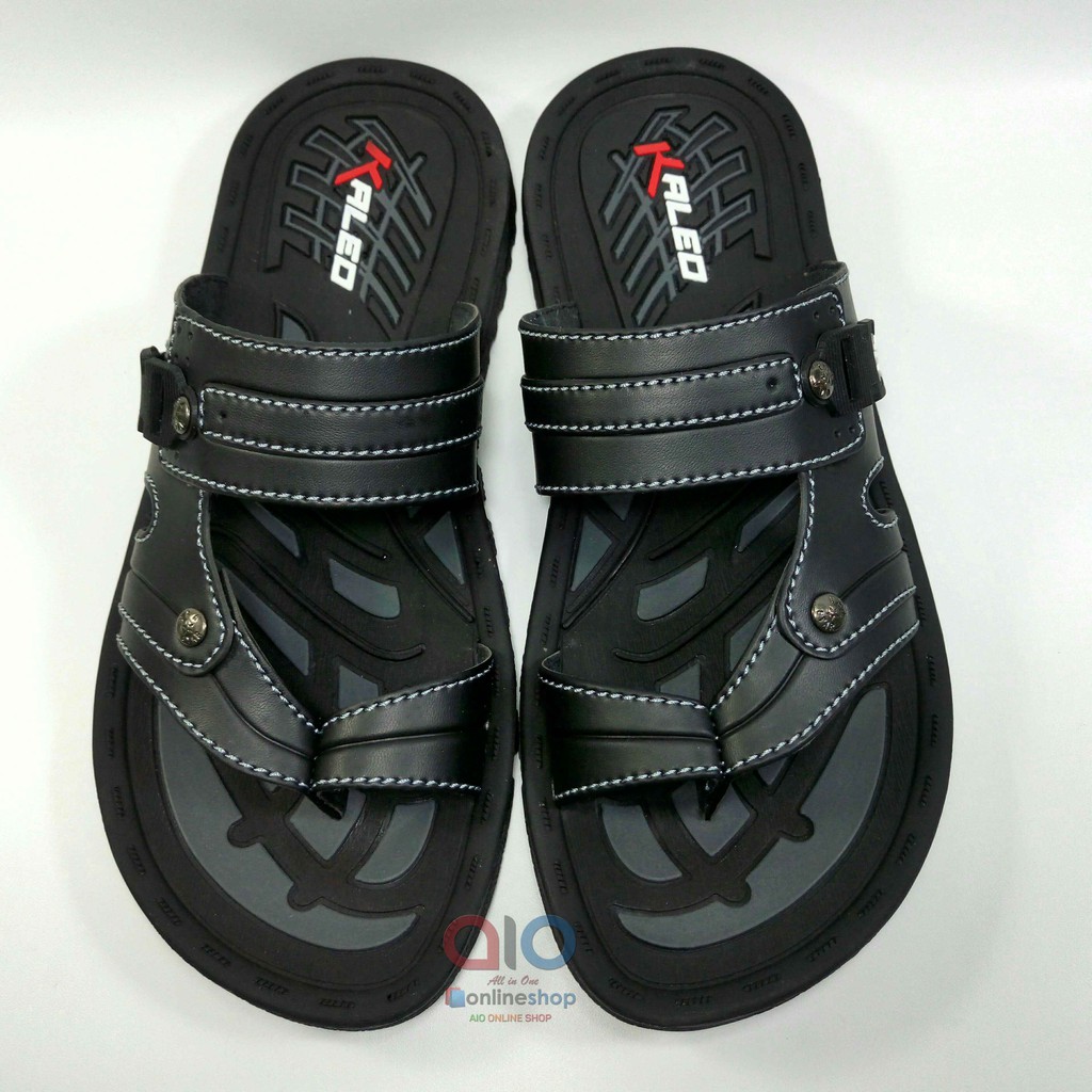 Kaleo Sandal Jempol Cowok 39 - 42 Sendal Casual Pria Dewasa Laki KLO 02/KLO 24 Bahan Kulit Sintetis