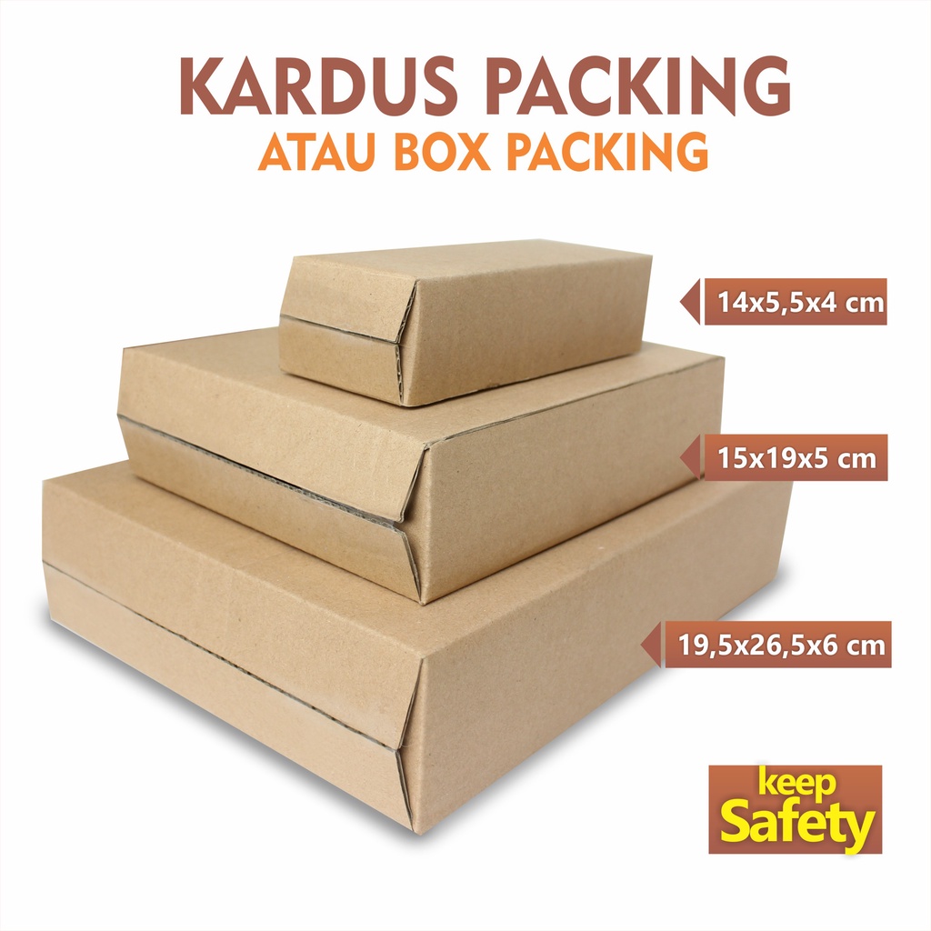 

Kardus Packing Box Kecil Polos Dus Packing Olshop Warna Coklat Berbagai Macam Ukuran