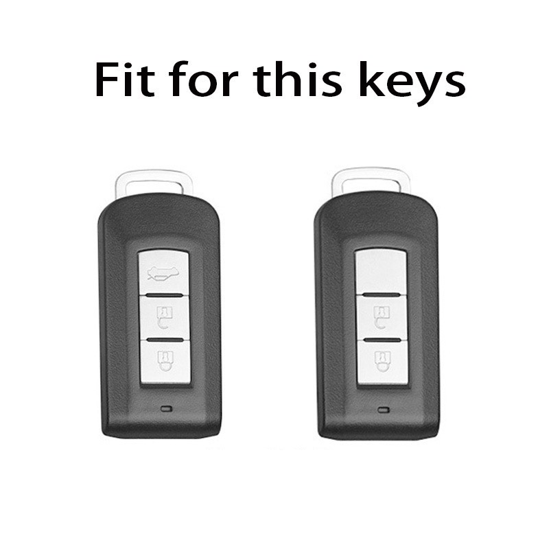 Case Kunci Remote Mobil Bahan TPU Untuk Mitsubishi Xpander Outlander 3 ASX Colt Lancer Grandis Pajero Sport Eclipse Cross Montero Xpander