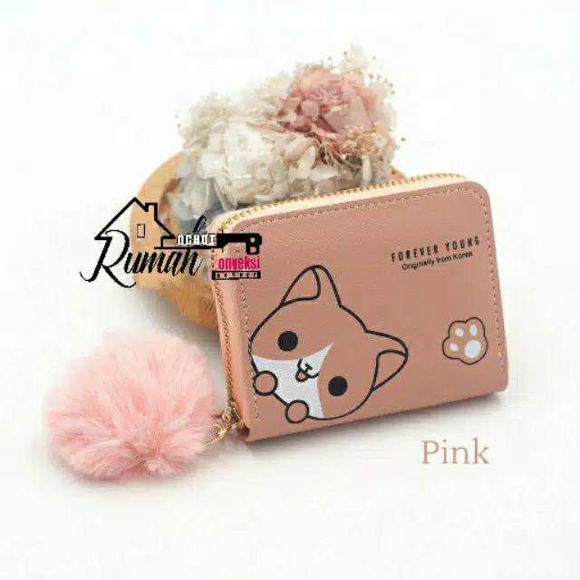 OCHOT DOMPET PANDA MINI #DOMPET WANITA MINI/DOMPET WANITA LIPAT/DOMPET LUCU-7