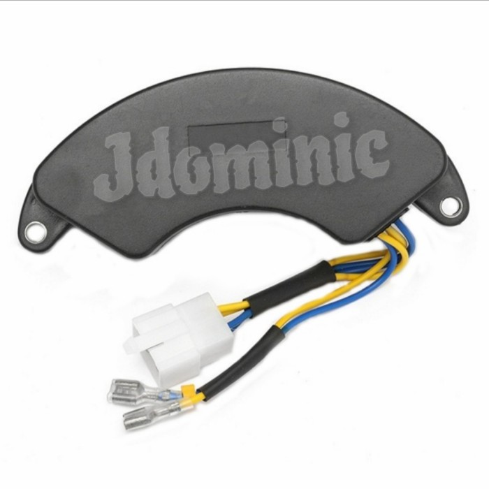 AVR genset 5000 7000 8000 watt oval PVC GX270 GX390 regulator voltase