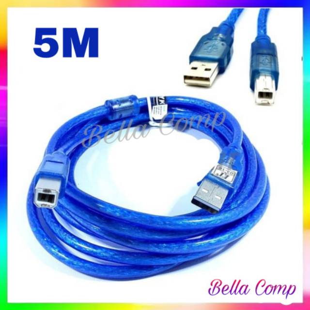 Nyk kabel printer 10M 5 meter 5M 3M 1.5M KABEL USB PRINTER 10M 5M 3M 1.5M /5M KABEL PRINTER 5Meter HIGH QUALITY / Kabel Printer EPSON,CANON,THERMAL DLL