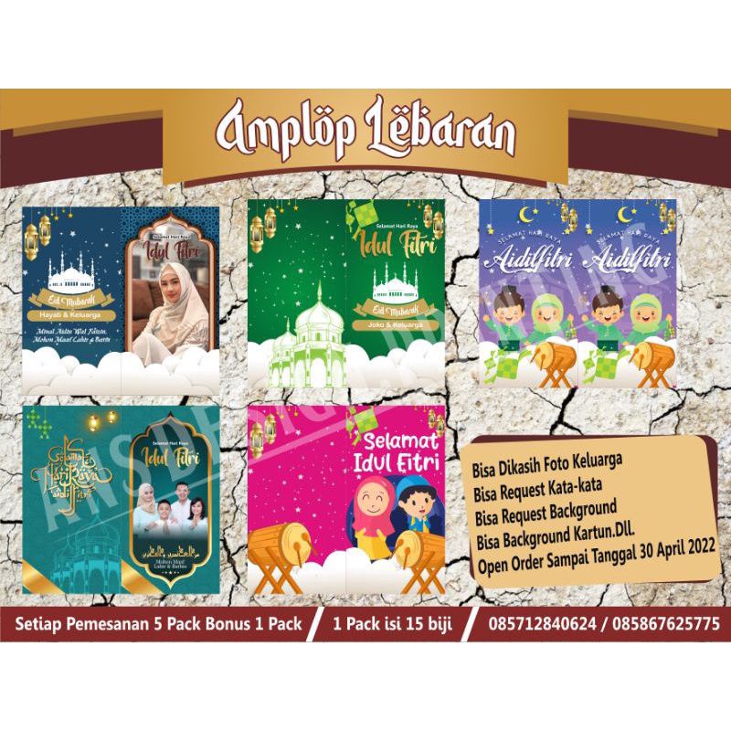 

Amplop Lebaran Custom