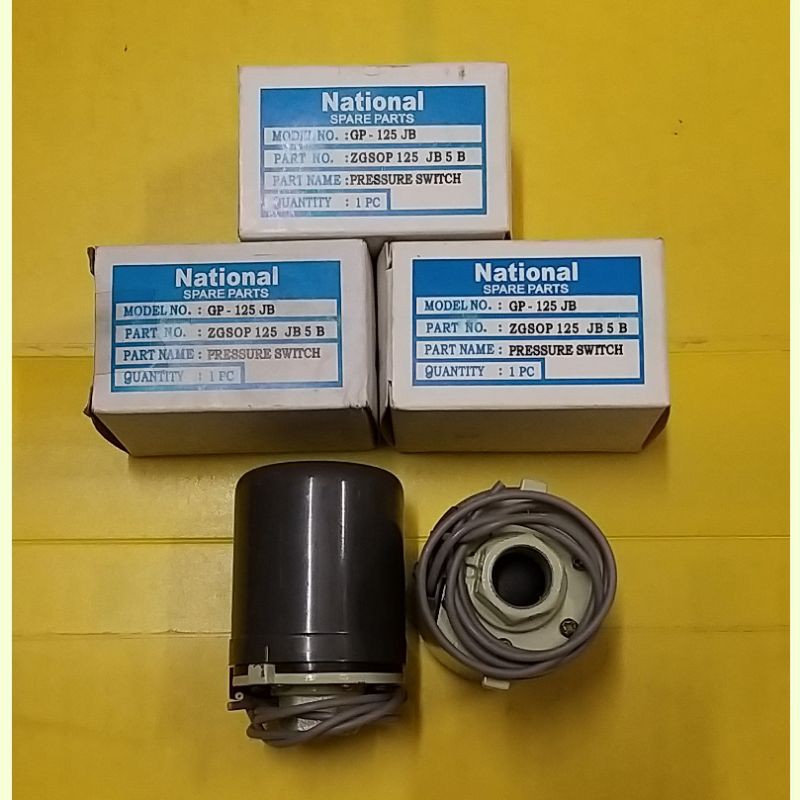 OTOMATIS MESIN AIR NATIONAL / OTOMATIS POMPA AIR PRESSURE SWITCH UKURAN 3/8"