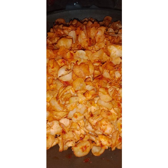 

keripik/kripik ubi kayu lezat gurih nikmat