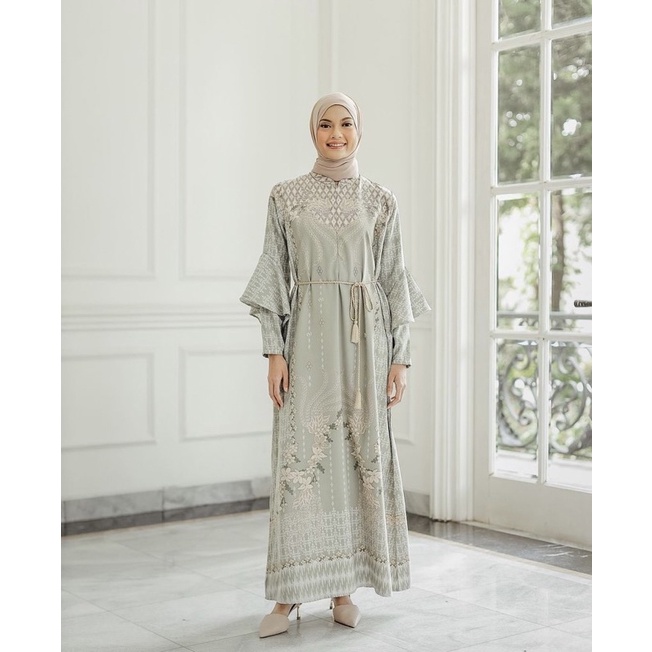 Gaudy Dress Sage - Geulis.id