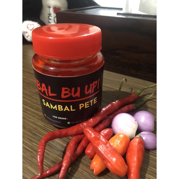 

Sambal Pete Bu upi