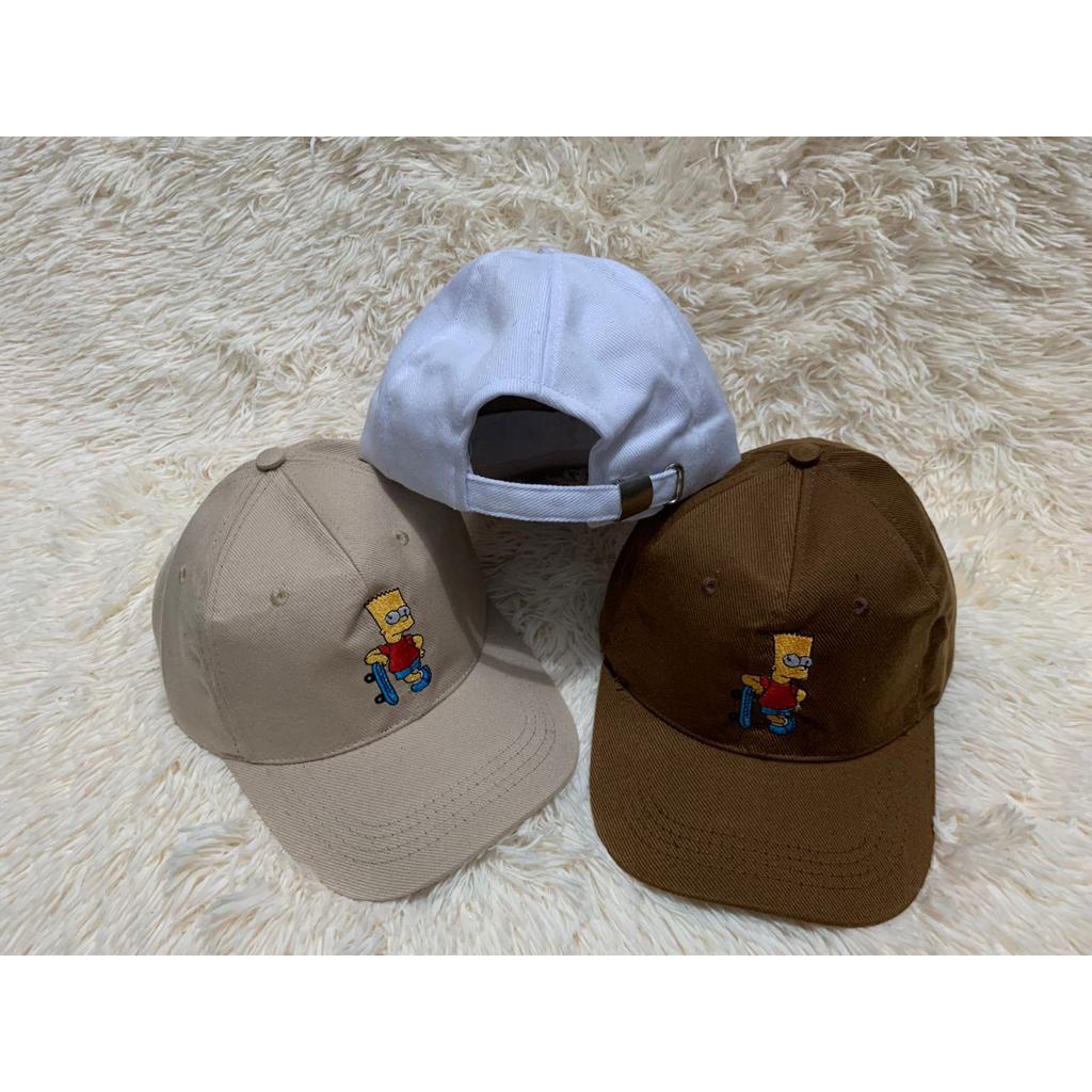 Topi Baseball SIMSON Pria Keren Cowo Bordir Ori Gaul Sport Terbaru Promo Casual Viral Bergambar Original Simple Import Gratis Ongkir Murah Korean Style Pr