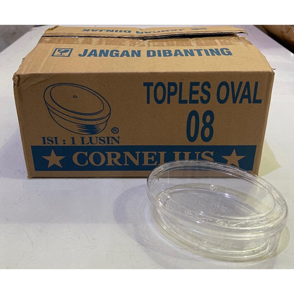 Toples Oval Cornelius isi 1lusin - Gosend/Grab Only !!!