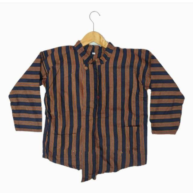 Baju adat anak | surjan lurik anak | baju jawa anak | lurik bayi | lurik anak