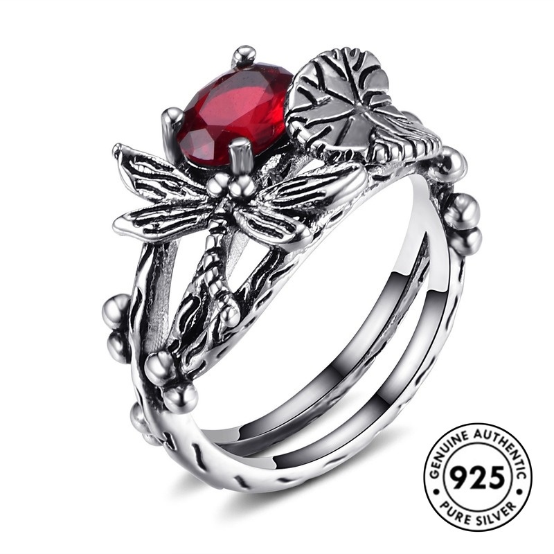 Cincin Bahan S925 Silver Untuk Wanita