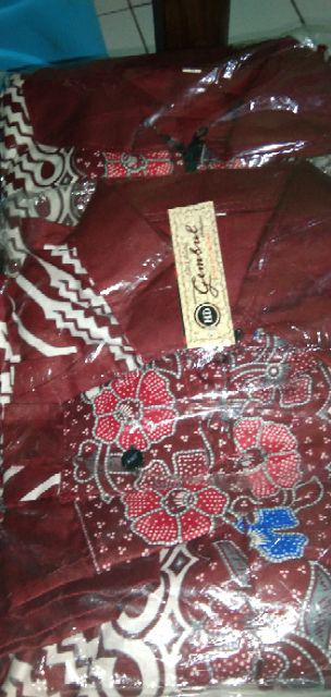 Batik Couple_maora Sania Ruffle Batik Couple Ori Ndoro Jowi Dnt Garansi Termurah