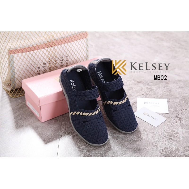 (GRATIS ALAS KAKI) NICOLE SEPATU RAJUT WANITA KELSEY MB02 RAJUT SEPATU IMPORT