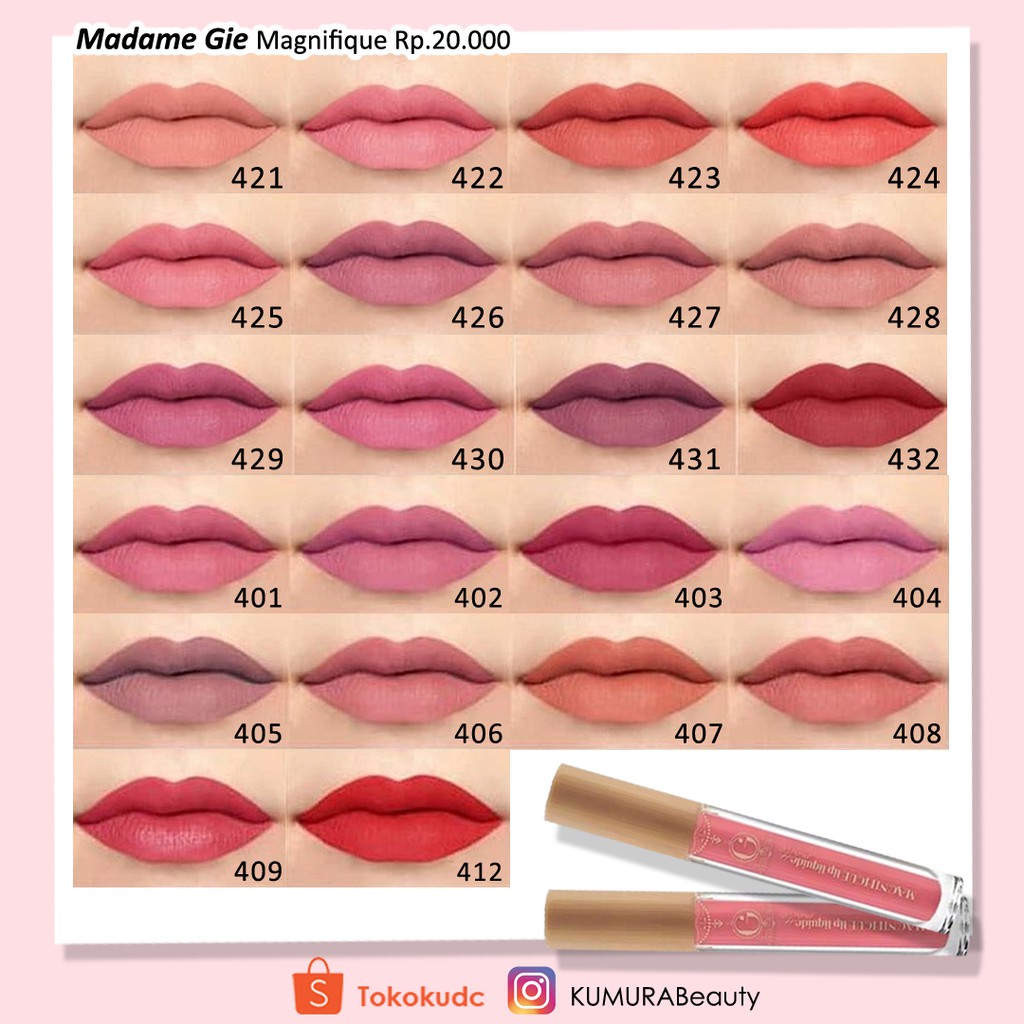 MADAME GIE MAGNIFIQUE LIP LIQUIDE MATTE 4GR - NUDE SERIES