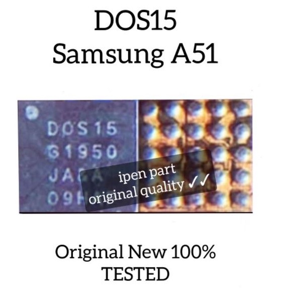 New Ic Lampu D0s15 Samsung A51 Dos15 Original New Tested Display Light