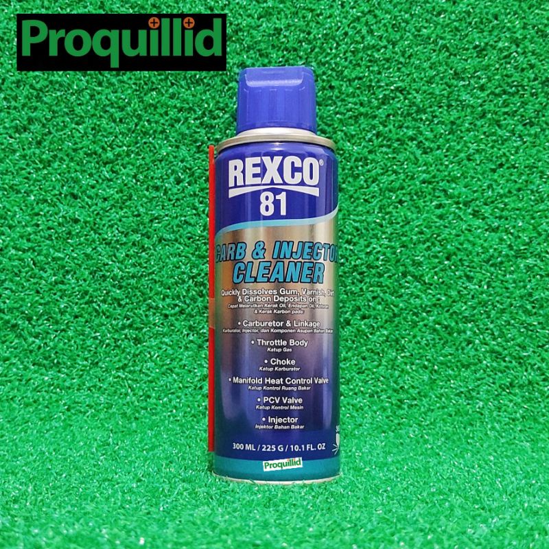 REXCO 81 CARB INJECTOR CLEANER 300ML PEMBERSIH INJEKSI MOBIL MOTOR REXCO 81 300 ML ASLI ORIGIINAL