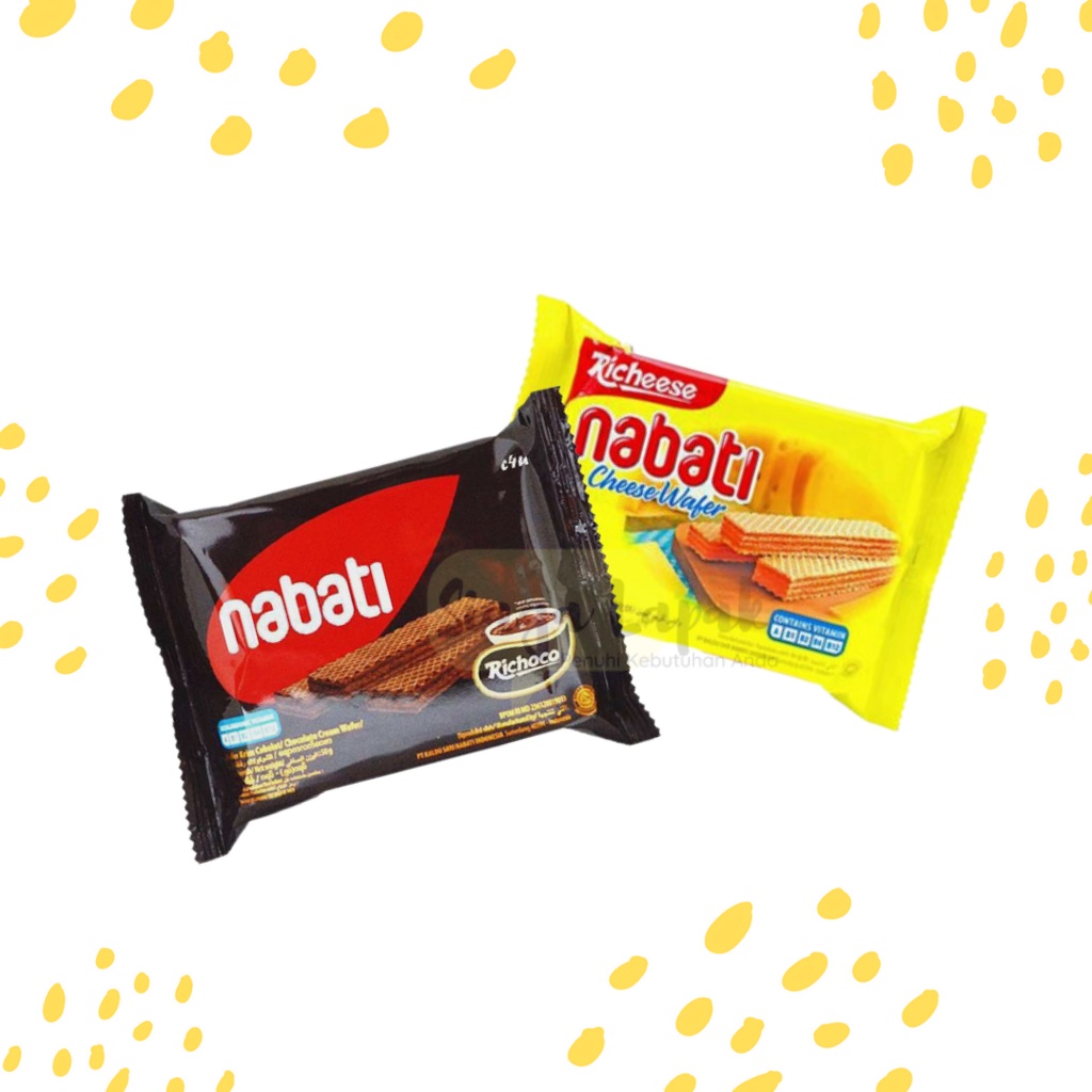 

Nabati Wafer Richeese Richoco Keju Coklat 37 gram