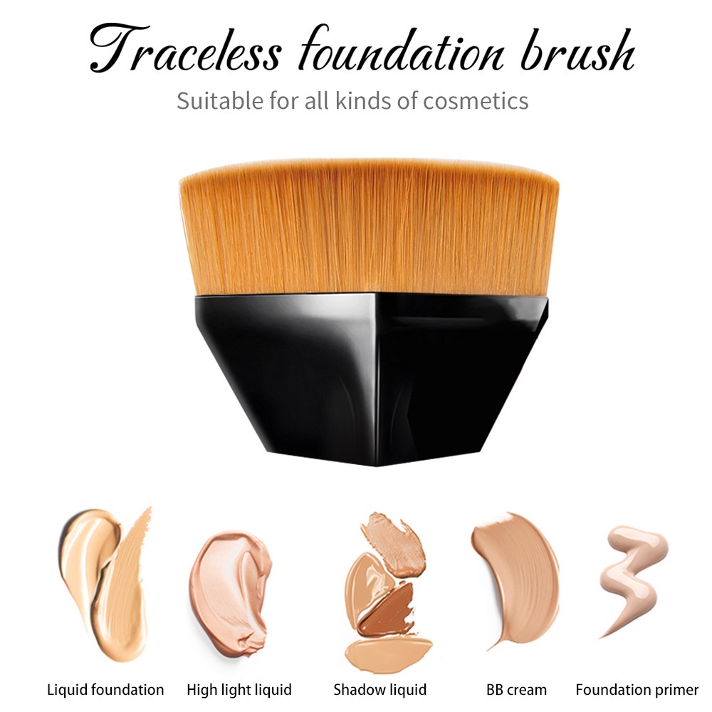 Kuas Make Up /Kuas Foundation / Foundation Brush / portabel / Magic Brush / Kuas Kosmetik / Make Up