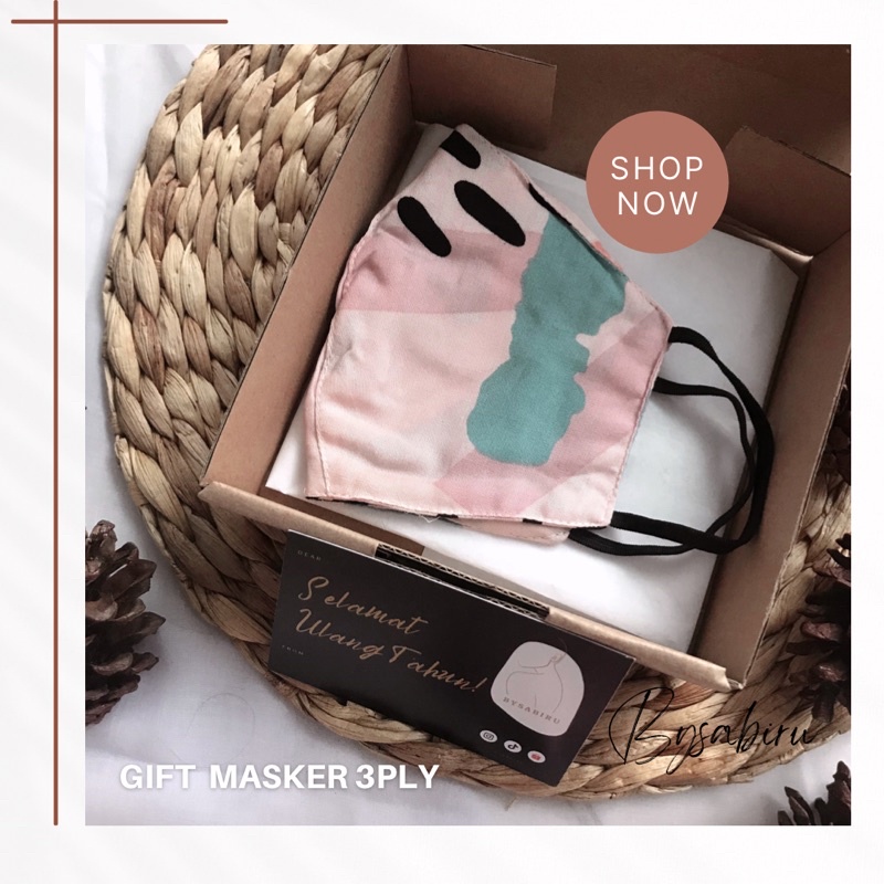 Masker kain 3D Dewasa / Masker 3D Remaja berkualitas / masker medis / hampers masker / Gift Hampers 