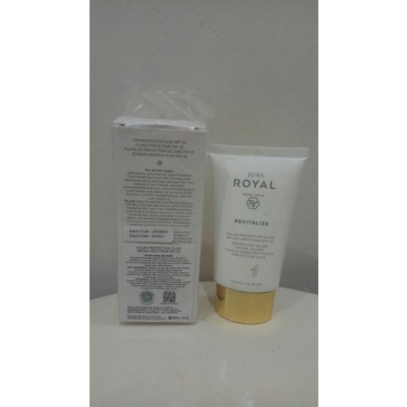 PRELOVED JAFRA ROYAL REVITALIZE SOLAR PROTECTION SPF 50 SUNSCREEN
