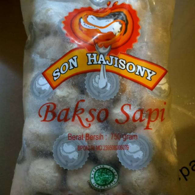 

Bakso Sonny Lampung (750 gram)