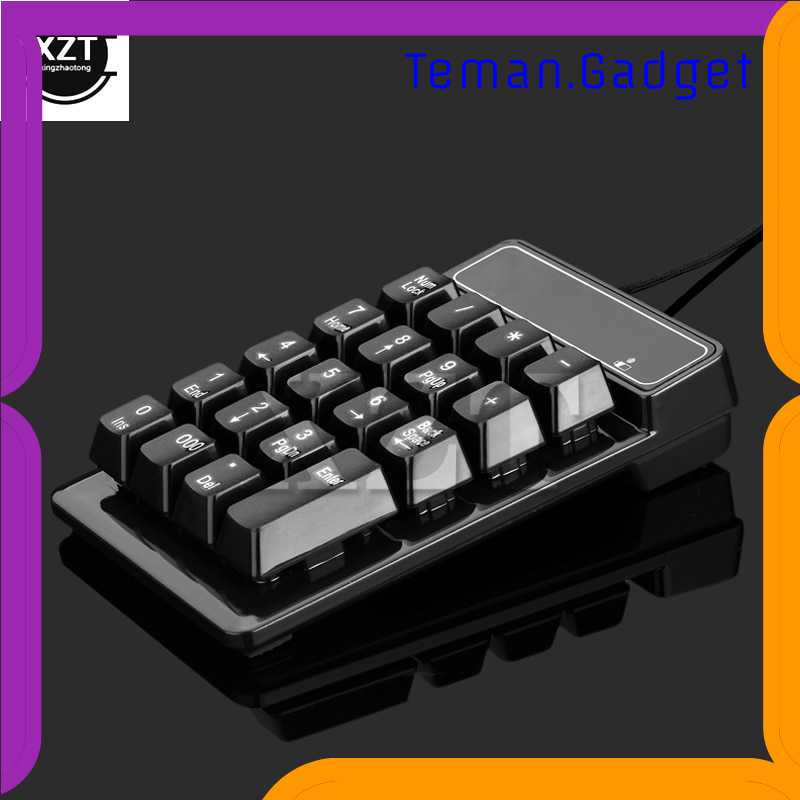 TG-BA XZT Mechanical Gaming Numeric Keypad Numpad USB Black Switch - XZT123