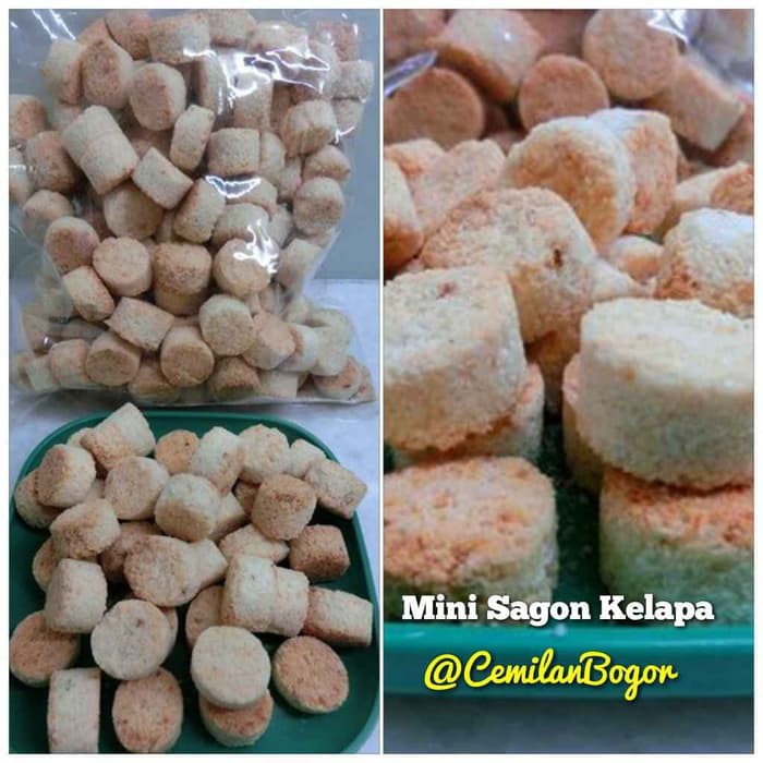 

Kue Sagon Kelapa Kering Camilan Tradisional Mini