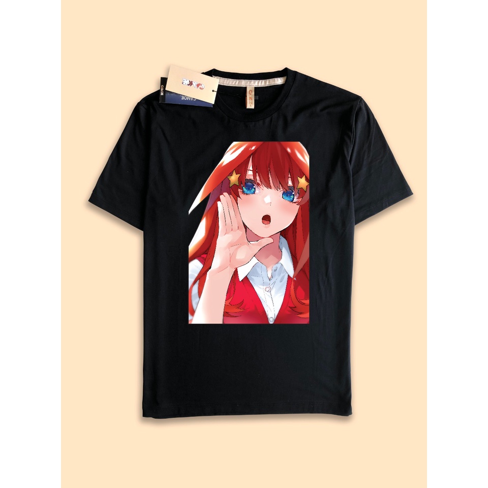Kaos Tshirt Anime 5 toubun Nakano Itsuki