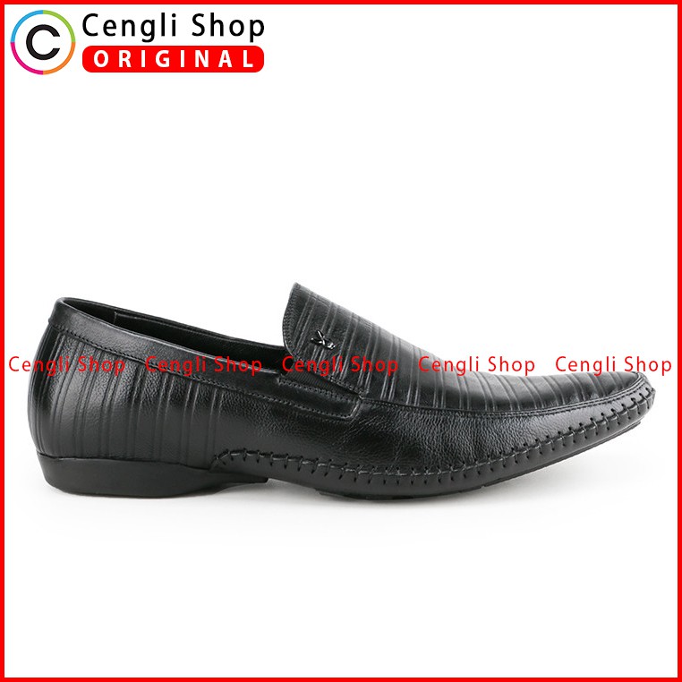 PLAYBOY SEPATU KERJA KANTOR PRIA BRANDED ORIGINAL TERBARU HITAM PL01