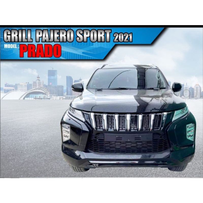 grill depan grill model apollo pajero sport 2021