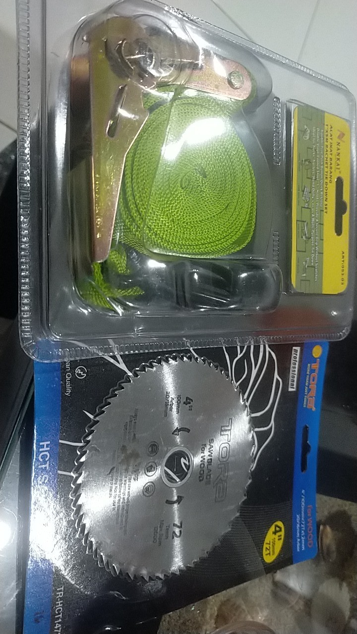 Mg Hss 3014-15 Ratchet Tie Down 1 Inch X 5 Meter Rachet Pengikat Barang