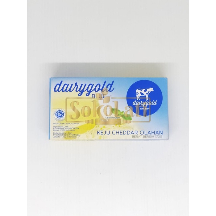 

ds211vz Dairygold Blue, Keju Cheddar Olahan 180Gr Xa201As