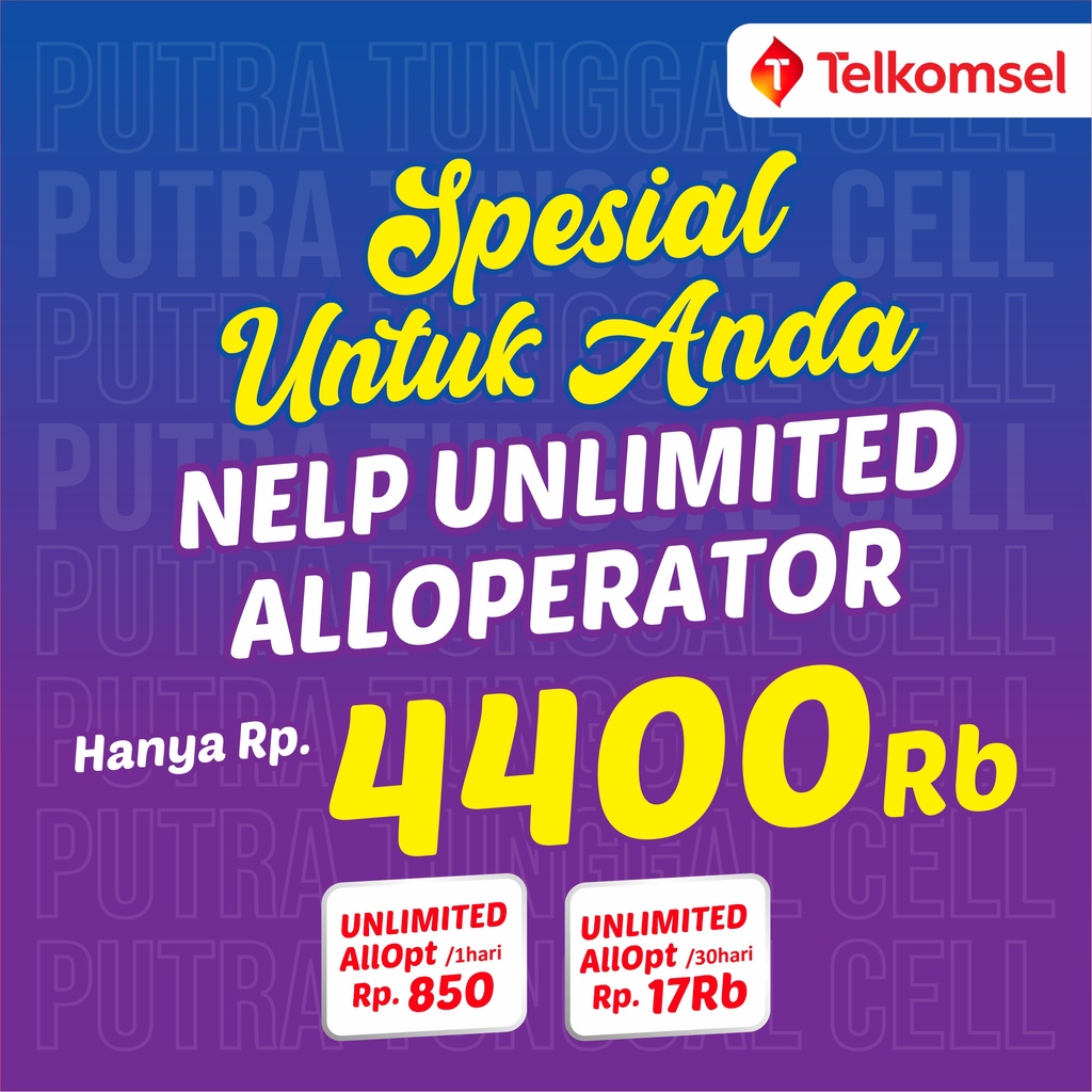 Spesial Kartu Paket Nelpon Murah Unlimited All operator cuma 15ribu Berlaku seluruh indonesia