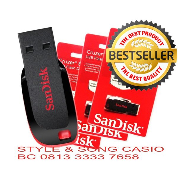 FLASH DISK STYLE DAN SONG MIDI UNTUK KEYBOARD CASIO