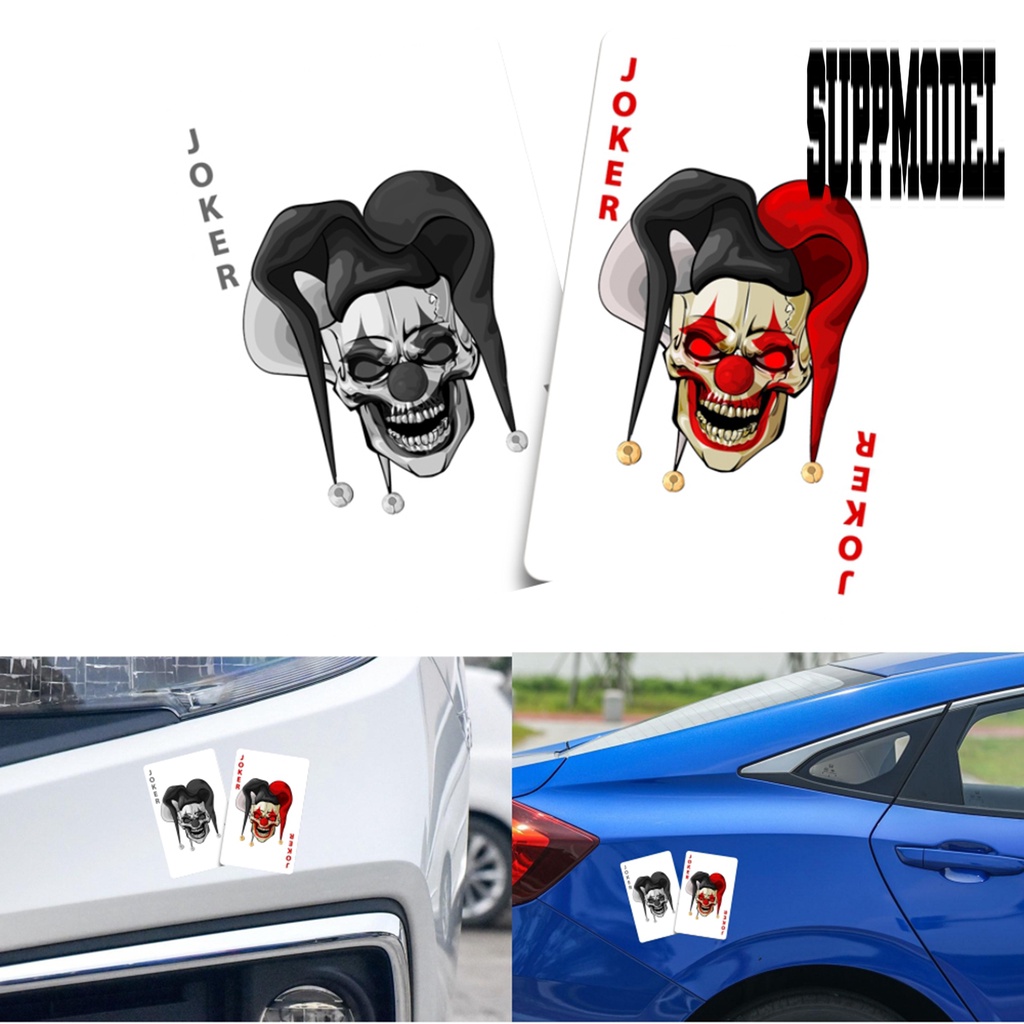 Stiker Mobil Bahan PVC Ramah Lingkungan