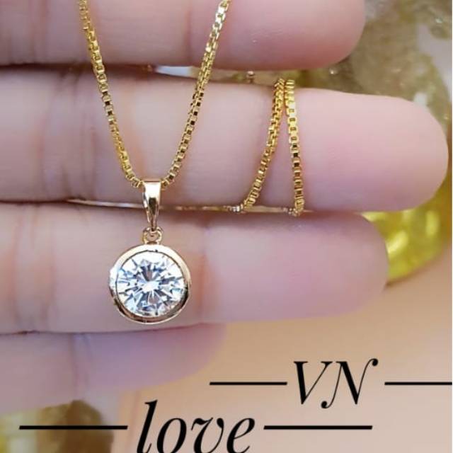 Xuping kalung lapis emas 24k 1924