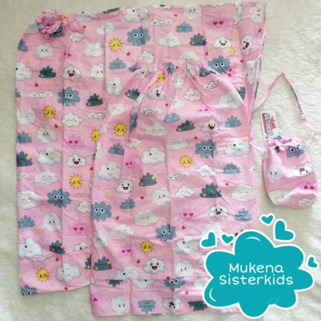 Mukena Anak Sisterkids - Size 8.10.12 untuk Usia 3-5 Tahun-1