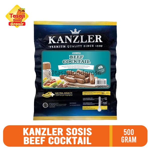 

Kanzler Sosis Beef Cocktail 500 Gram
