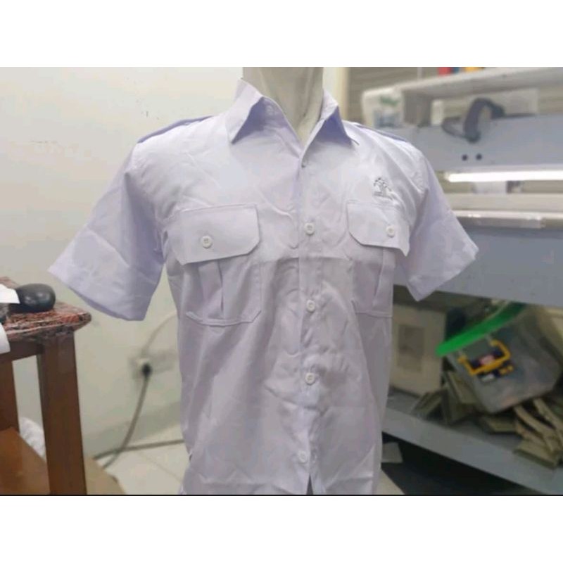 Download Kemeja Putih Pdh 3 Kemenkumham Tangan Pendek Shopee Indonesia