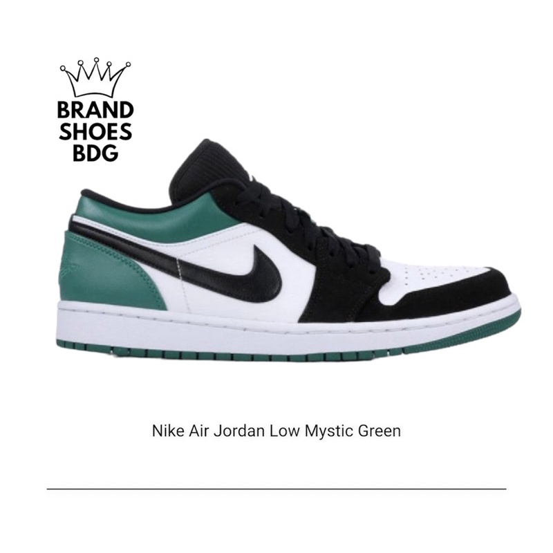 Sepatu jordan Low Mystic Green